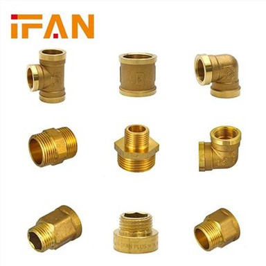 Gwintowane złączki mosiężne